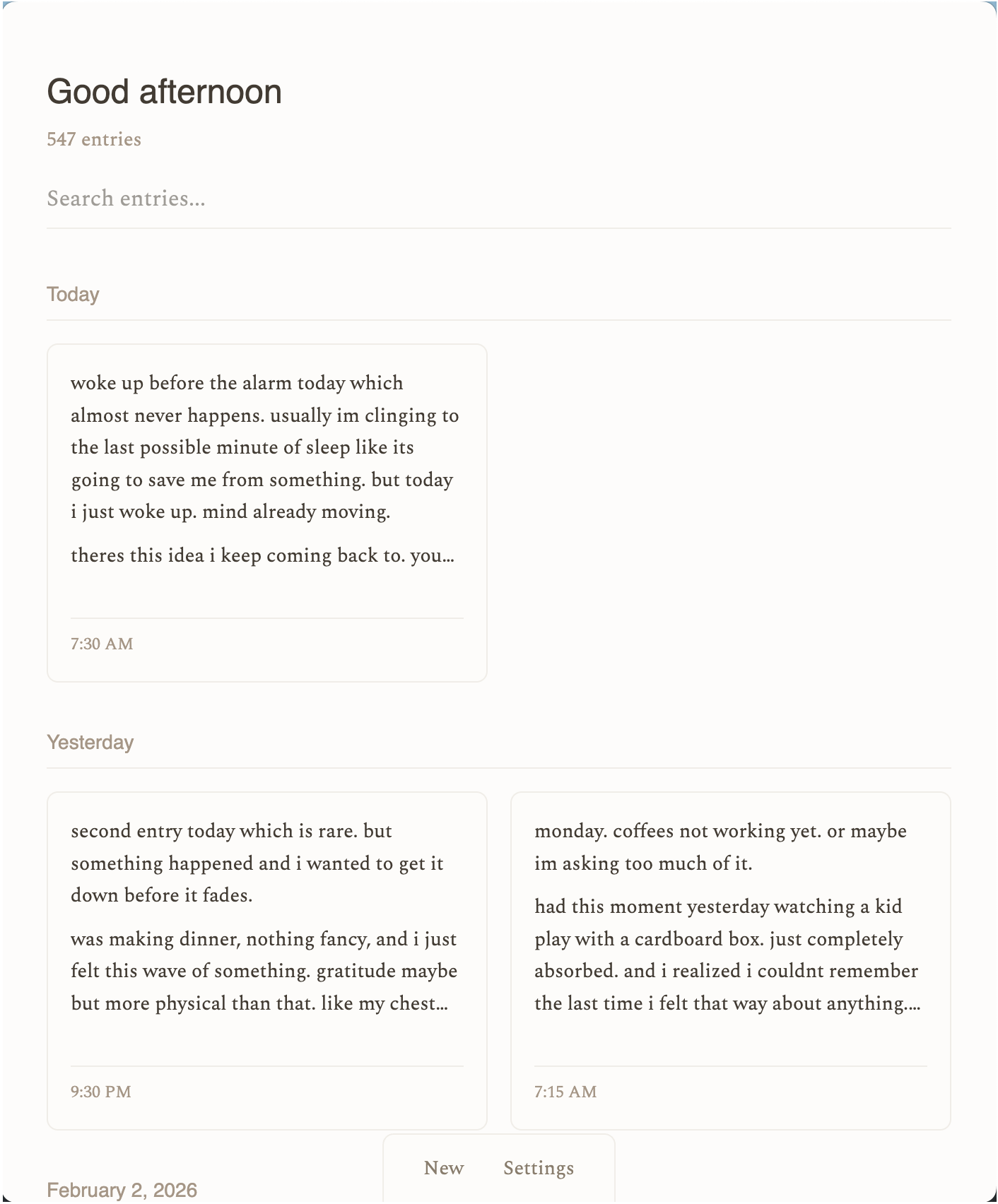 Afterword screenshot