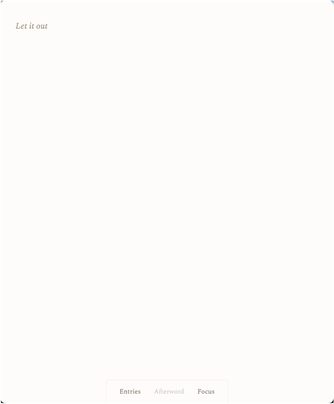 Afterword screenshot